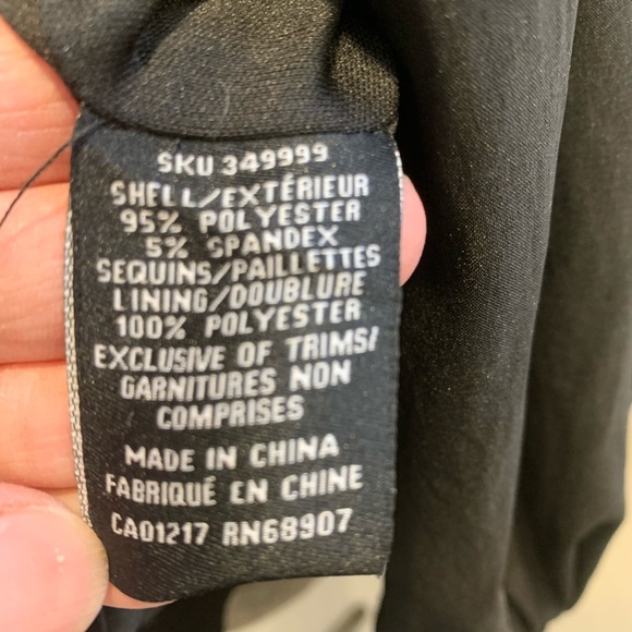 LeChateau sleeveless sequin holiday dress/tunic. - Picture 6 of 10